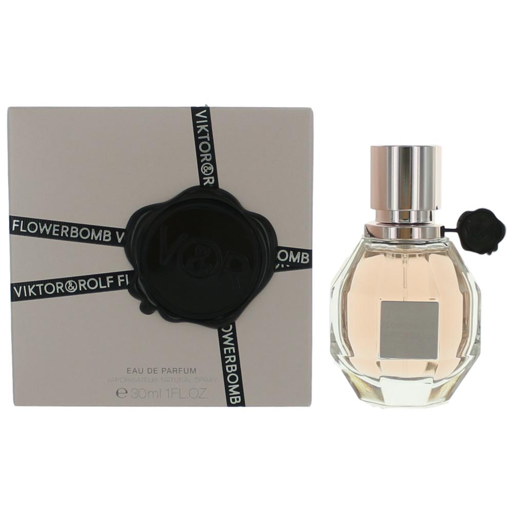 Bottle of Flowerbomb by Viktor & Rolf, 1 oz Eau De Parfum Spray for Women